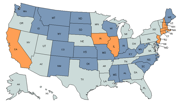 State Map for Treasurers & Controllers