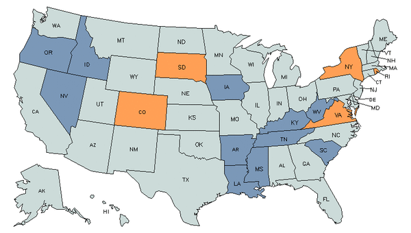 State Map for Accountants & Auditors