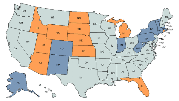 State Map for Loan Officers