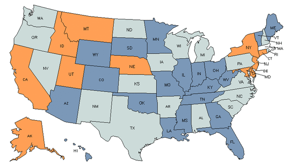 State Map for Computer Programmers