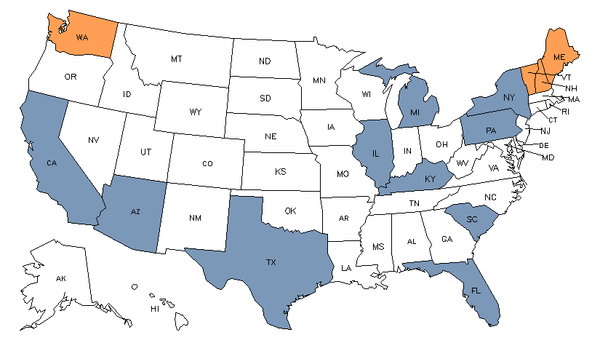 State Map for Political Scientists
