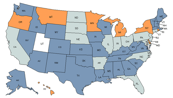 State Map for Clergy