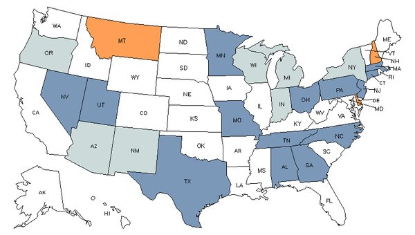 State Map for Arbitrators, Mediators, & Conciliators