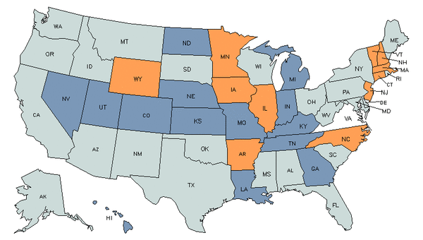 State Map for Preschool Teachers
