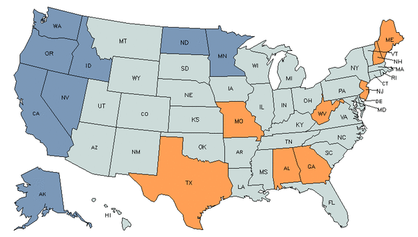 State Map for Middle School Teachers