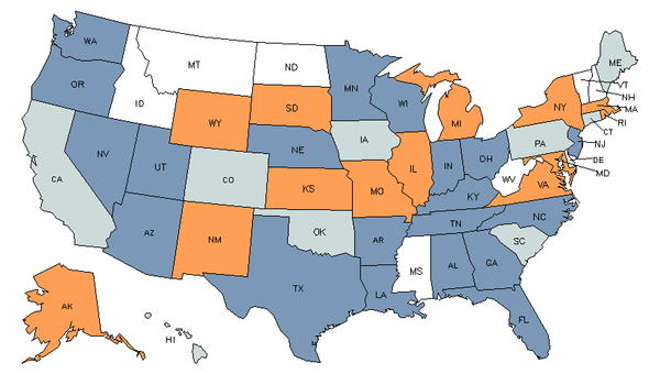 State Map for Museum Technicians & Conservators