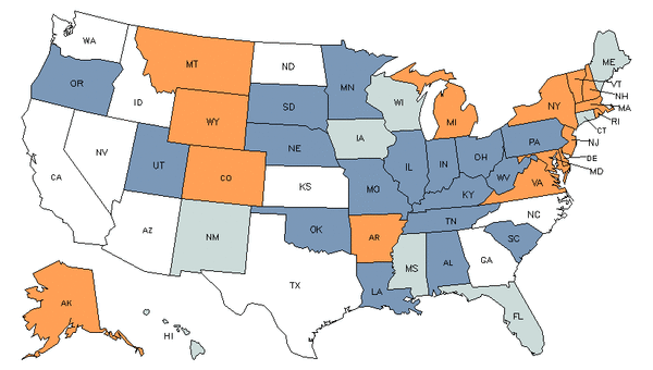State Map for Emergency Medicine Physicians
