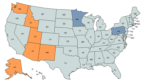State Map for Dental Assistants