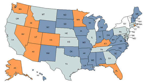State Map for Skincare Specialists