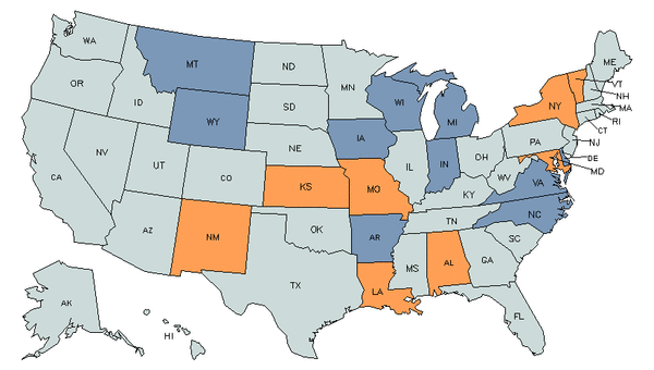 State Map for Secretaries & Administrative Assistants