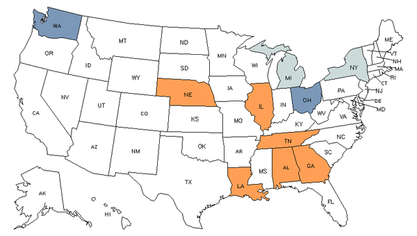 State Map for Nuclear Power Reactor Operators