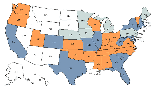 State Map for Adhesive Bonding Machine Operators & Tenders