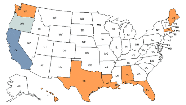 State Map for Motorboat Operators