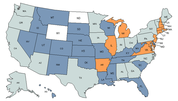 State Map for Purchasing Managers