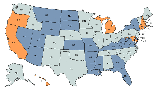 State Map for Biofuels/Biodiesel Technology & Product Development Managers