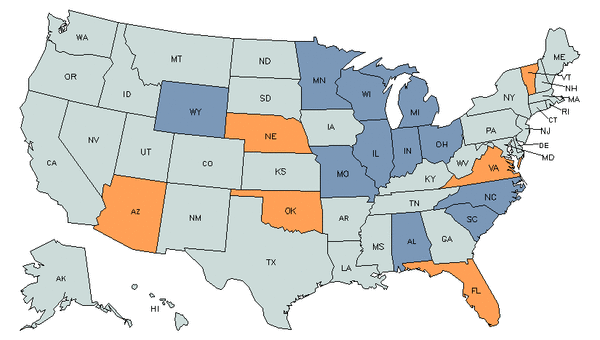 State Map for Compliance Officers