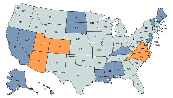 State Map for Training & Development Specialists