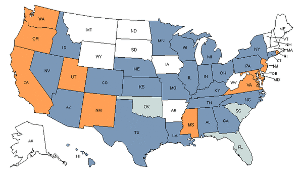 State Map for Computer & Information Research Scientists