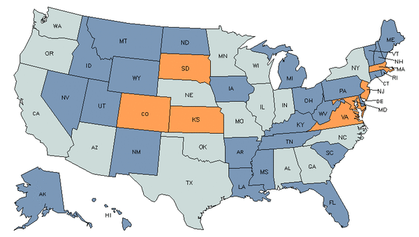 State Map for Telecommunications Engineering Specialists