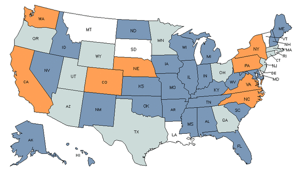 State Map for Data Warehousing Specialists