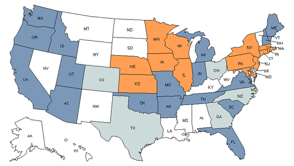 State Map for Actuaries