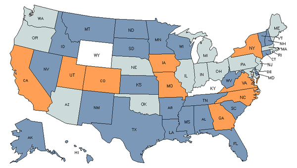 State Map for Business Intelligence Analysts