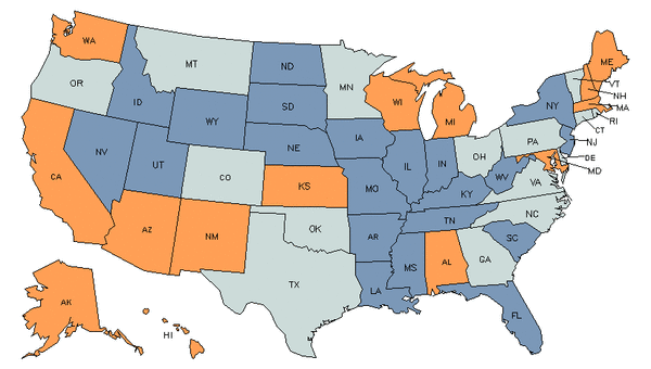 State Map for Electrical Engineers