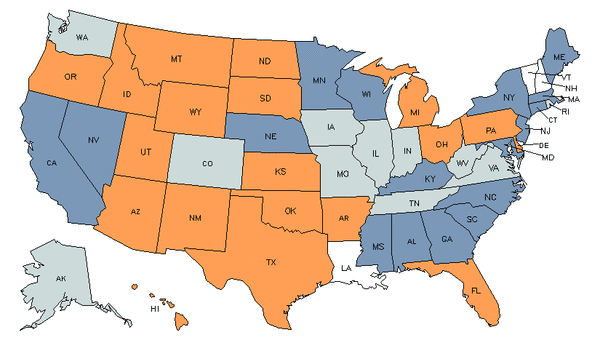 State Map for Title Examiners, Abstractors, & Searchers