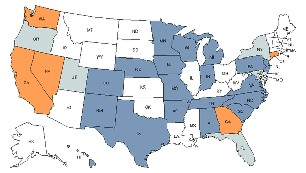 State Map for Special Effects Artists & Animators