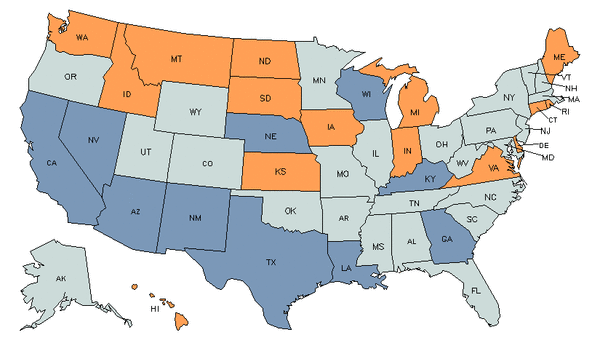 State Map for Coaches & Scouts
