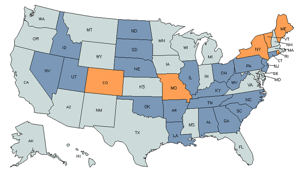 State Map for Public Relations Specialists