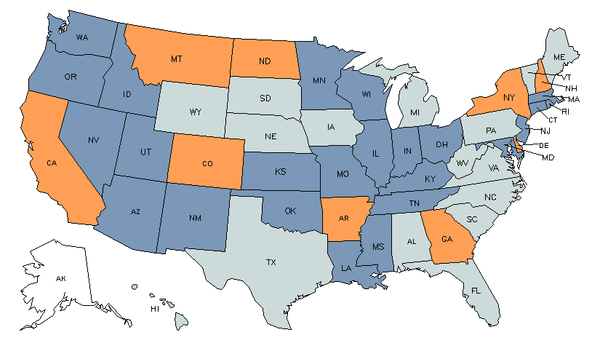 State Map for Broadcast Technicians