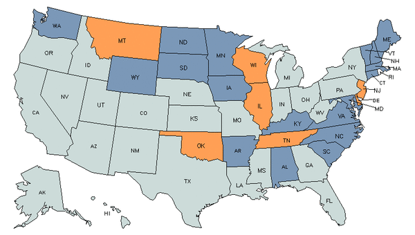 State Map for File Clerks