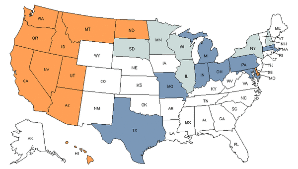 State Map for Tapers
