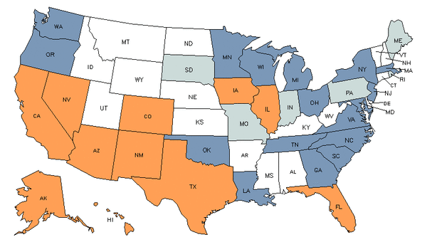 State Map for Aircraft Cargo Handling Supervisors
